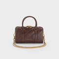 Quilted Mini Barrel Bag