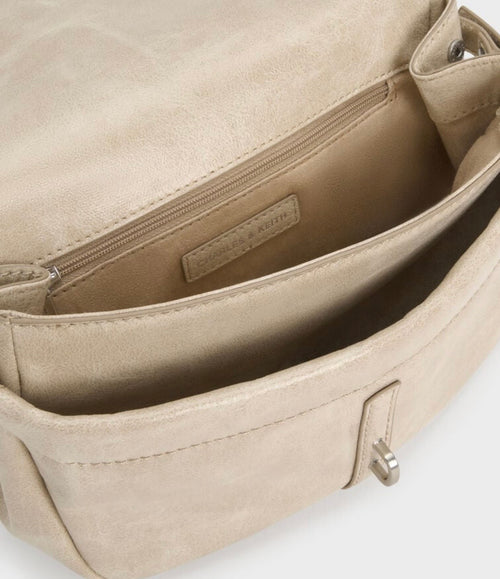 Chain-Strap Flap Crossbody Bag